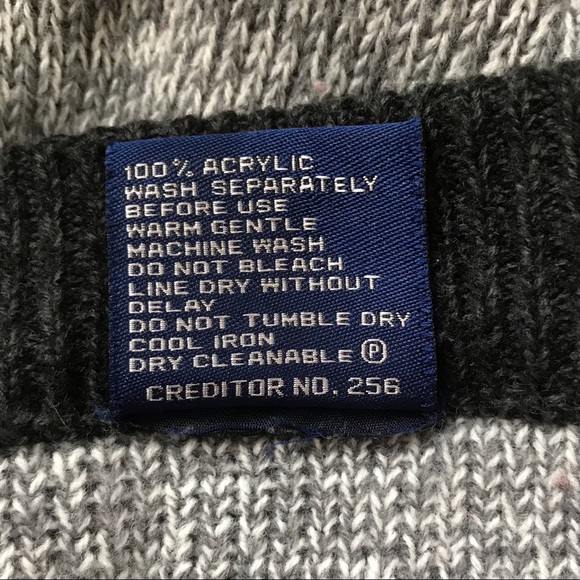 Botany Bay Traders Sz XL Knit Oversized Button Up V Neckline Winter Snowflake - Picture 10 of 10